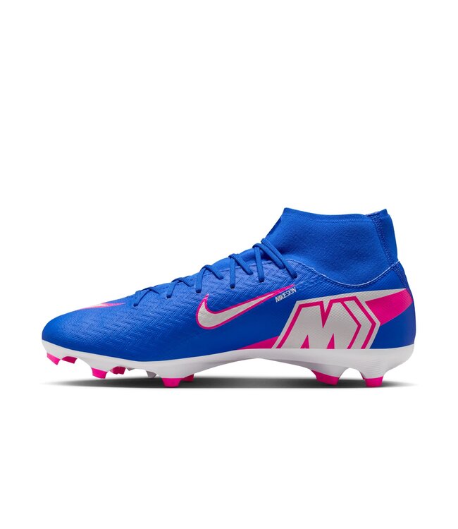 Nike Zoom Mercurial Superfly 10 Academy FG/MG (Blue/Pink/White)