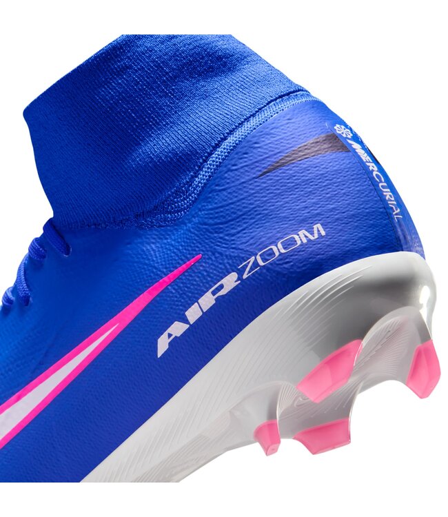 Nike Zoom Mercurial Superfly 10 Pro FG (Blue/White/Pink)