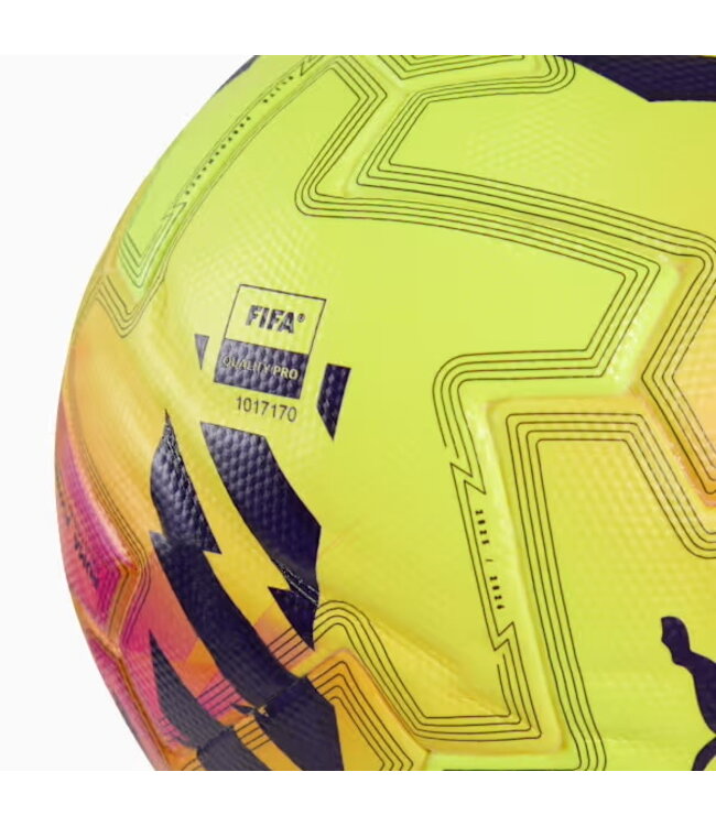 PUMA Orbita Ultimate Premier League Lights Ball 25/26 FIFA Quality (Yellow/Pink)