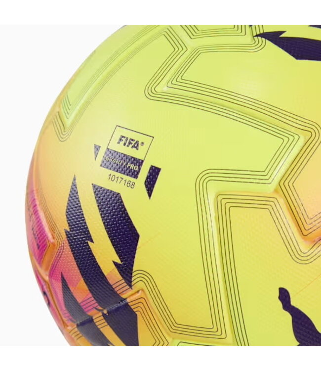 PUMA Orbita Pro Premier League  Lights Ball 25/26 FIFA Quality (Yellow/Pink)