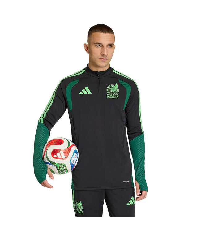 Adidas Mexico 2026 Tiro Training Top (Black)