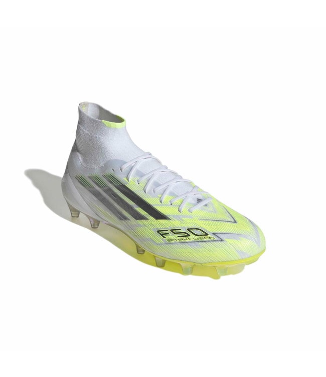 Adidas F50 Sparkfusion Elite FG/AG (White/Yellow)