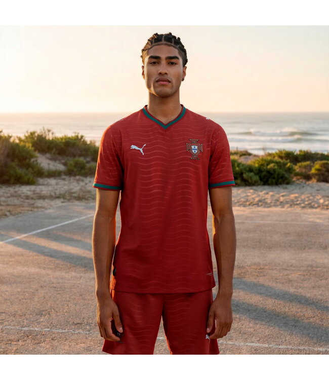 PUMA Portugal 2026 Authentic Home Jersey (Red)