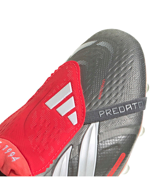 Adidas Predator Elite Fold-Over Tongue AG (Iron/White/Red)