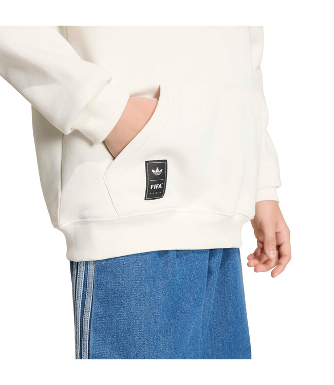 Adidas World Cup 2026 Mascot Graphic Hoodie Youth (White)