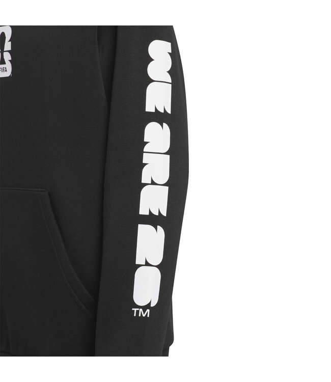Adidas World Cup 2026 Match Ball Graphic Hoodie Youth (Black)