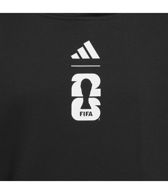 Adidas World Cup 2026 Match Ball Graphic Hoodie Youth (Black)