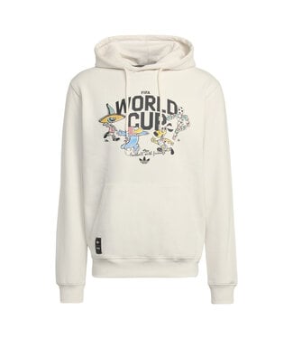 Adidas WORLD CUP 2026 MASCOT GRAPHIC HOODIE (WHITE)