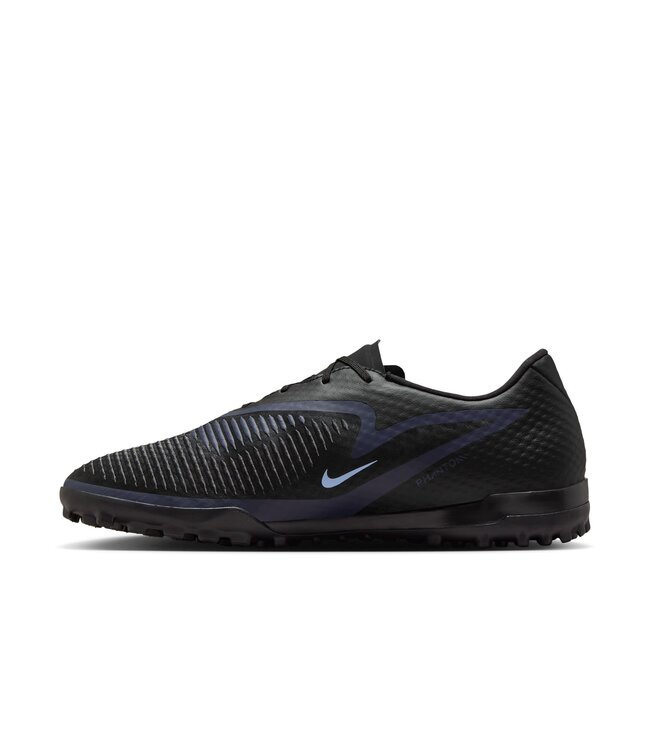 Nike Phantom 6 Low Academy Turf (Black/Light Blue)