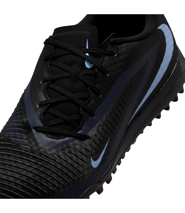 Nike Phantom 6 Low Academy Turf (Black/Light Blue)
