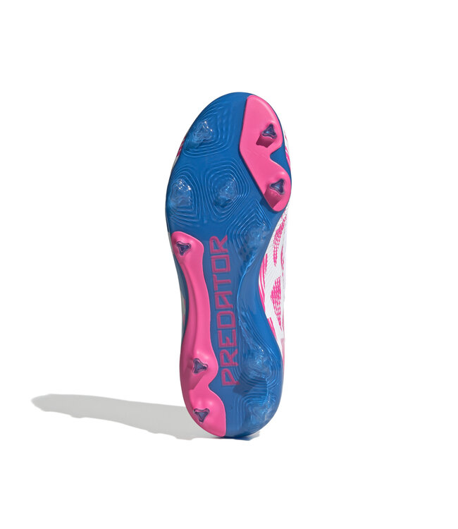 Adidas Predator Elite FG Jr (White/Blue/Pink)