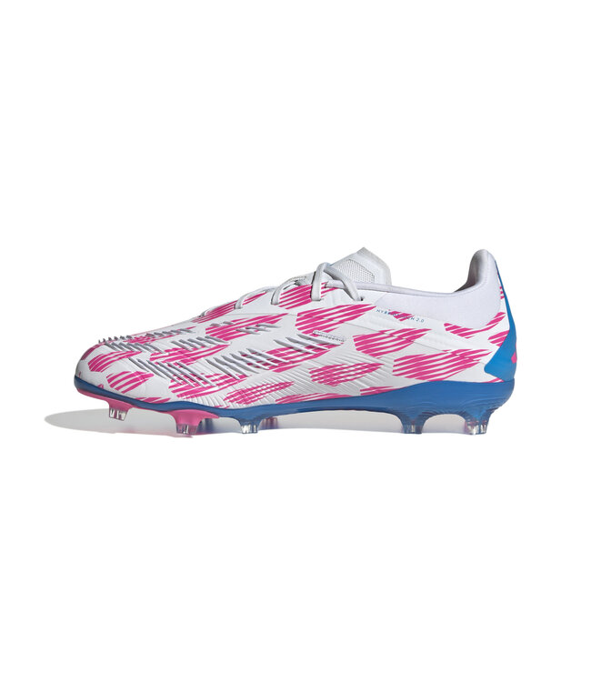 Adidas Predator Elite FG Jr (White/Blue/Pink)