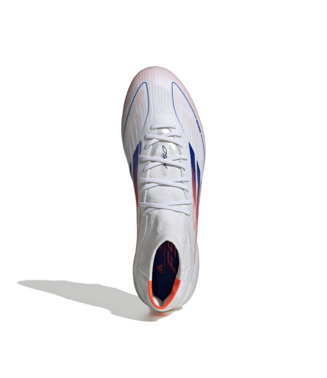 Adidas F50 Women's Elite Mid FG (White/Orange/Blue)