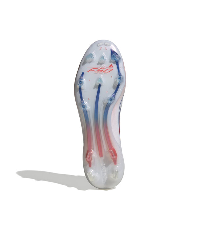 Adidas F50 Women's Elite Mid FG (White/Orange/Blue)