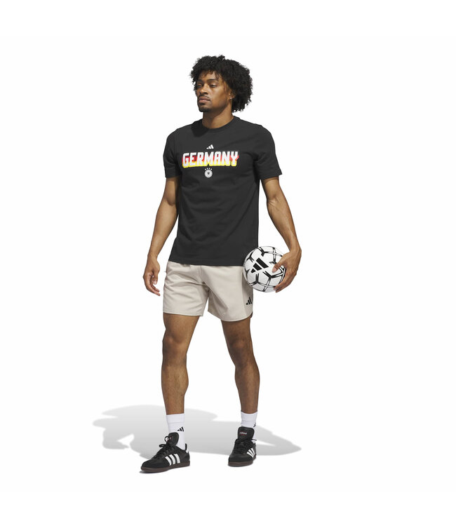 Adidas World Cup 2026 Germany Home Graphic Tee (Black)