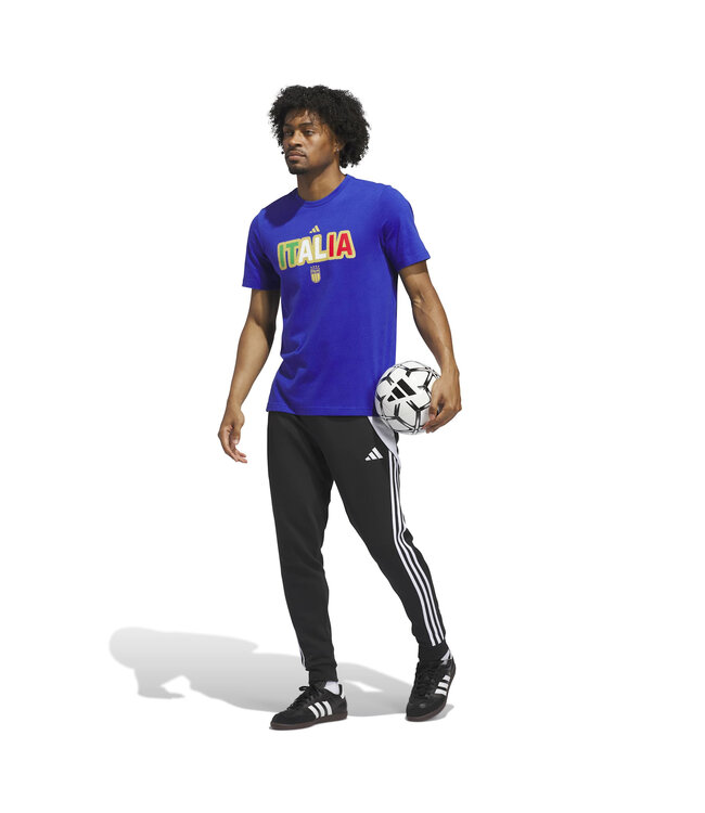 Adidas World Cup 2026 Italy Home Graphic Tee (Blue)