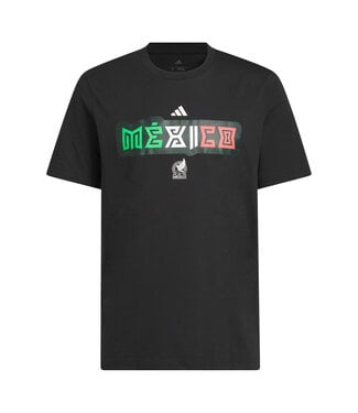 Adidas WORLD CUP 2026 MEXICO HOME GRAPHIC TEE (BLACK)