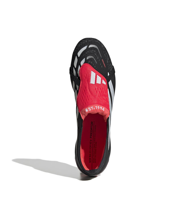 Adidas Predator Elite Fold-Over Tongue FG (Black/White/Red)