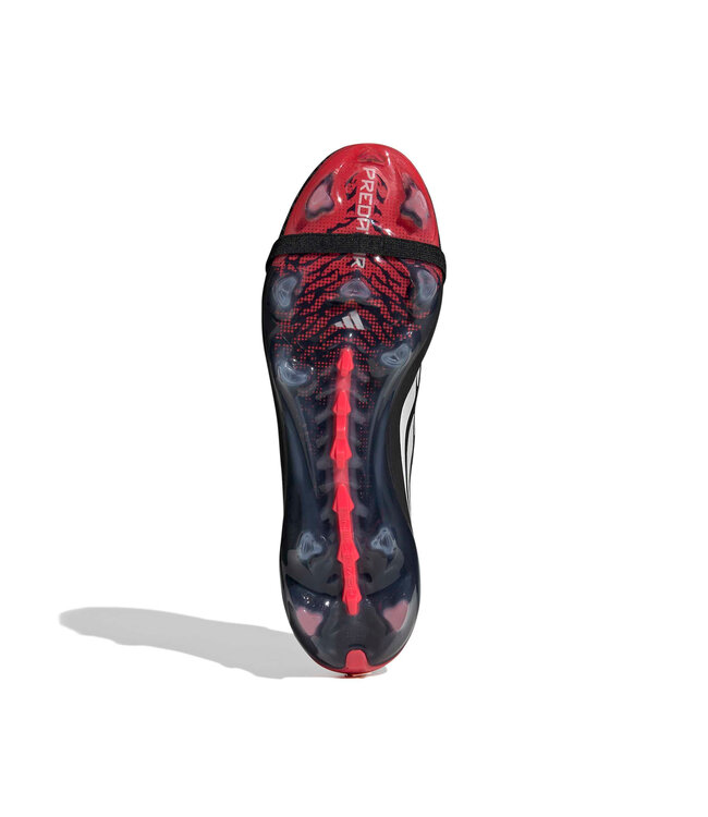Adidas Predator Elite Fold-Over Tongue FG (Black/White/Red)