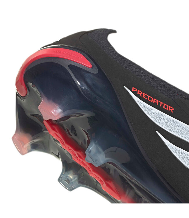 Adidas Predator Elite Fold-Over Tongue FG (Black/White/Red)