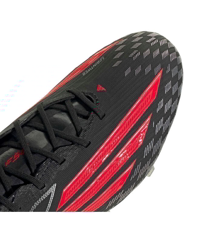 Adidas F50 Elite FG (Black/Red/Gray)