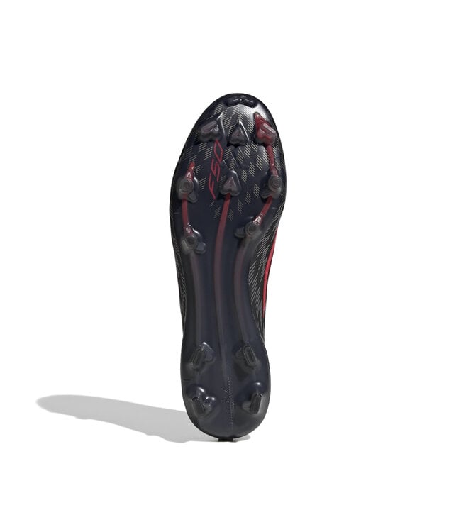 Adidas F50 Elite FG (Black/Red/Gray)