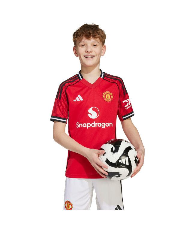 Adidas Manchester United 25/26 Home Jersey Youth (Red/White)