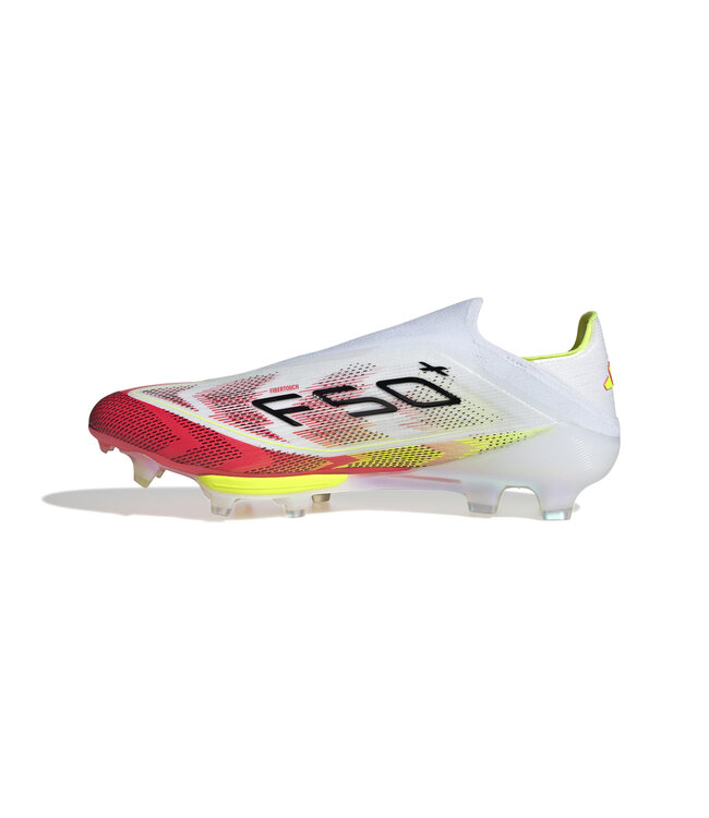 Adidas F50+ Elite FG (White/Red/Volt)