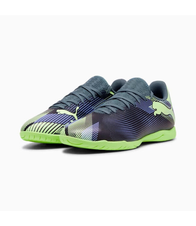PUMA Future 7 Play Indoor (Gray/Purple/Green)