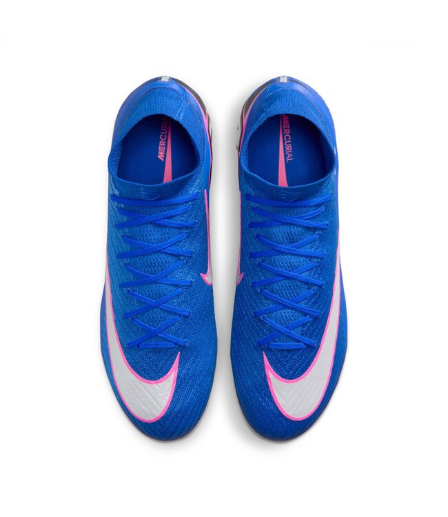 Nike Zoom Mercurial Superfly 10 Elite FG (Blue/White/Pink)