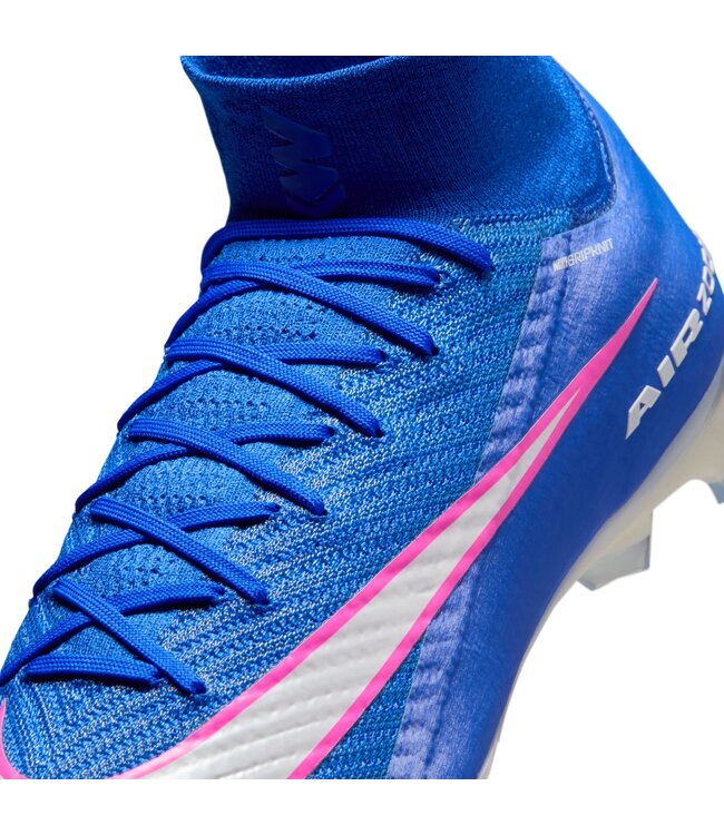 Nike Zoom Mercurial Superfly 10 Elite FG (Blue/White/Pink)