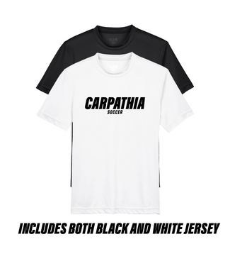 TEAM 365 CARPATHIA TRAINING SHIRT PACK (BLK/WHT)