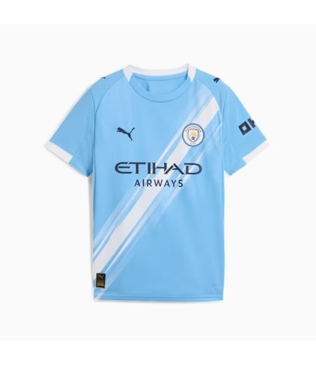 PUMA Manchester City 25/26 Home Jersey Youth (Blue)