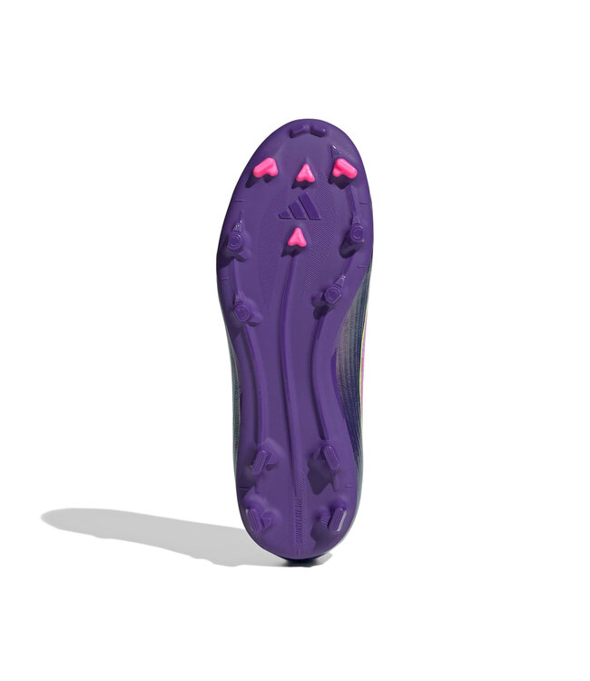 Adidas F50 League Laceless FG Jr 'Lamine Yamal' (Pink/Purple)