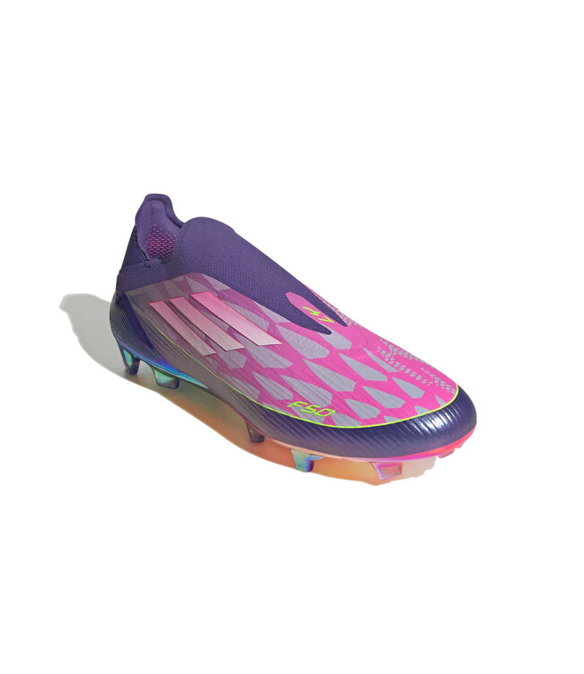 Adidas F50 Elite Laceless FG 'Lamine Yamal' (Pink/Purple)