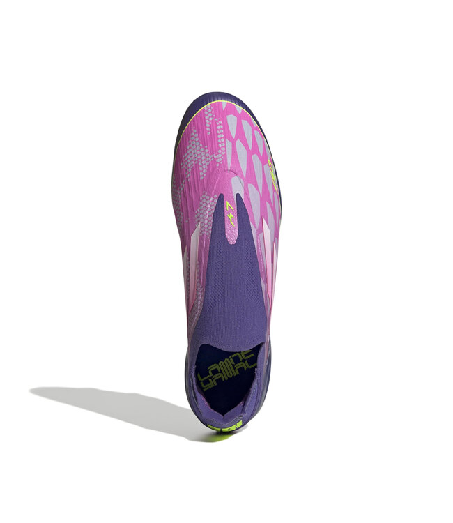 Adidas F50 Elite Laceless FG 'Lamine Yamal' (Pink/Purple)