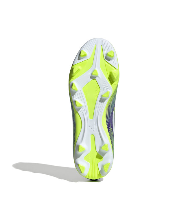 Adidas F50 Club Mid FG/MG Jr (Purple/Volt)
