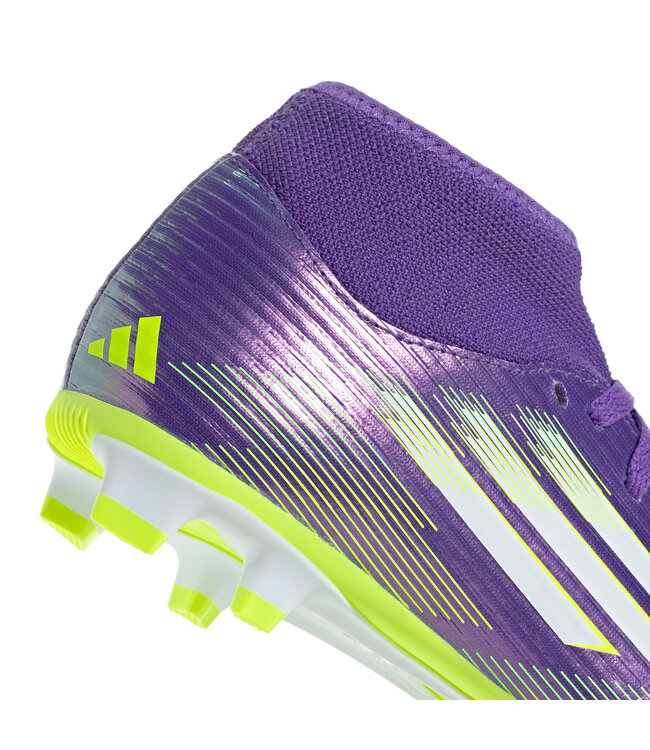 Adidas F50 Club Mid FG/MG Jr (Purple/Volt)