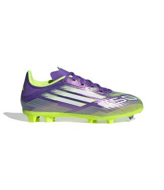 Adidas F50 LEAGUE FG/MG JR (PURPLE/VOLT)