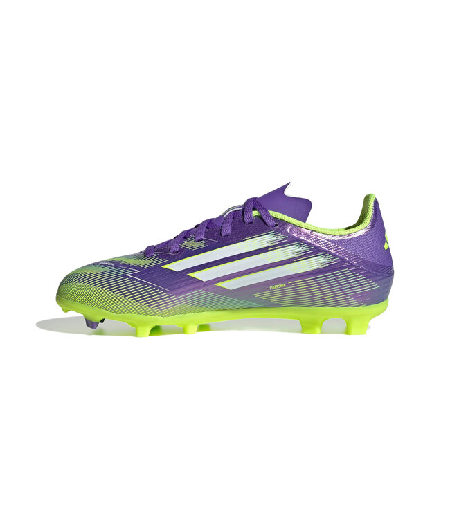 Adidas F50 League FG/MG Jr (Purple/Volt)