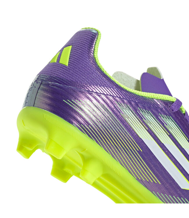Adidas F50 League FG/MG Jr (Purple/Volt)
