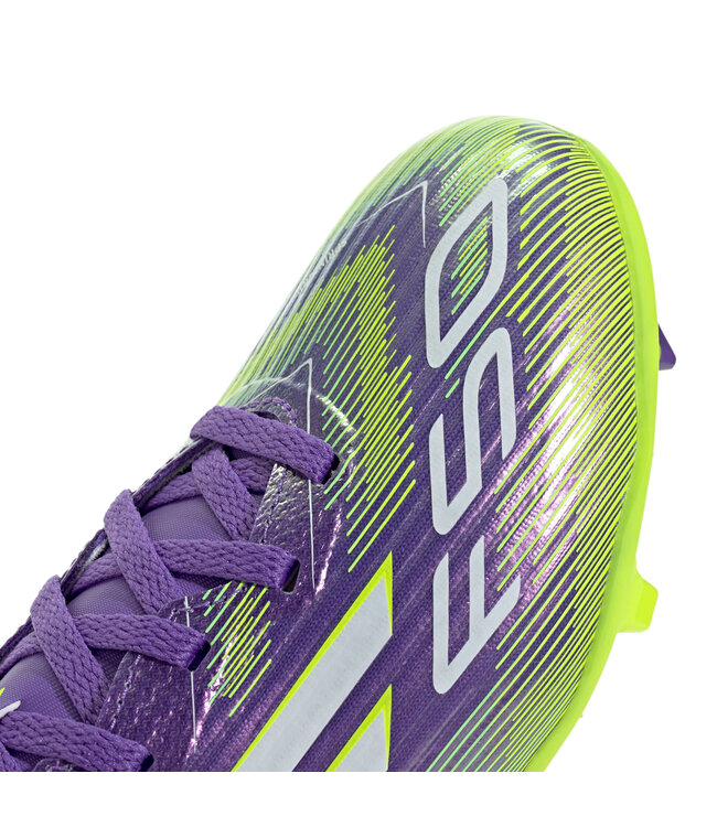 Adidas F50 League FG/MG Jr (Purple/Volt)
