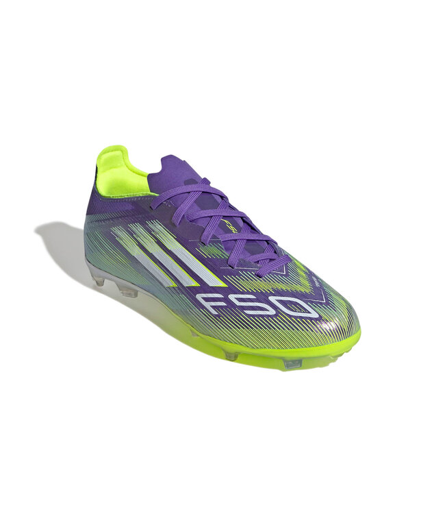 Adidas F50 Elite FG Jr (Purple/Volt)