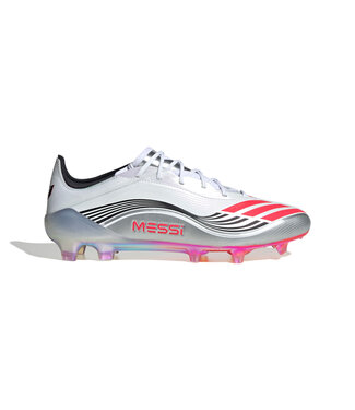 Adidas F50 ELITE MESSI FG (WHITE/RED)