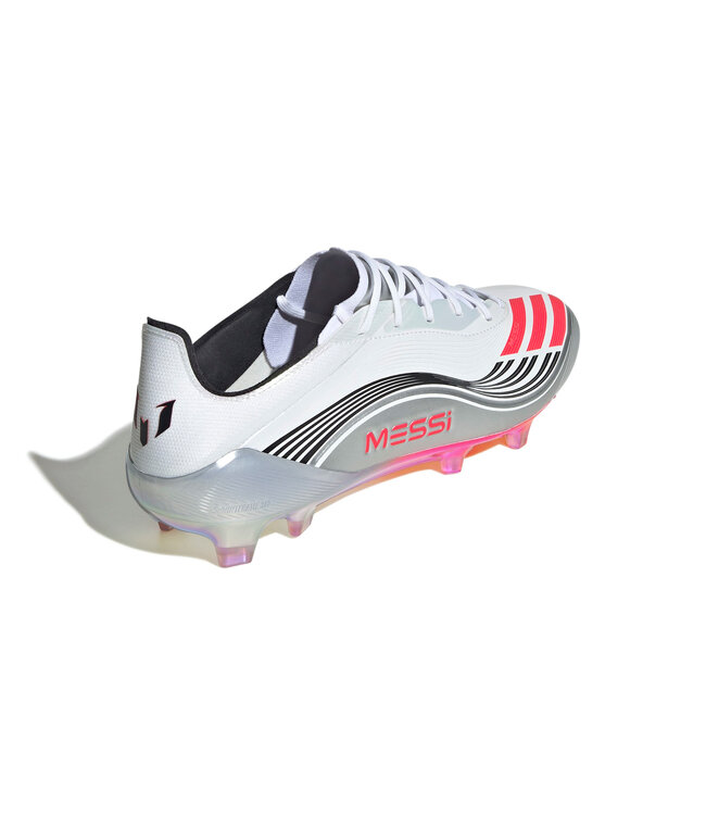 Adidas F50 Elite Messi FG (White/Red)