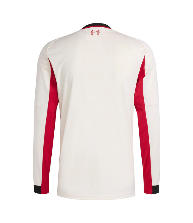 Adidas Liverpool 25/26 Long Sleeve Away Jersey (White/Red)
