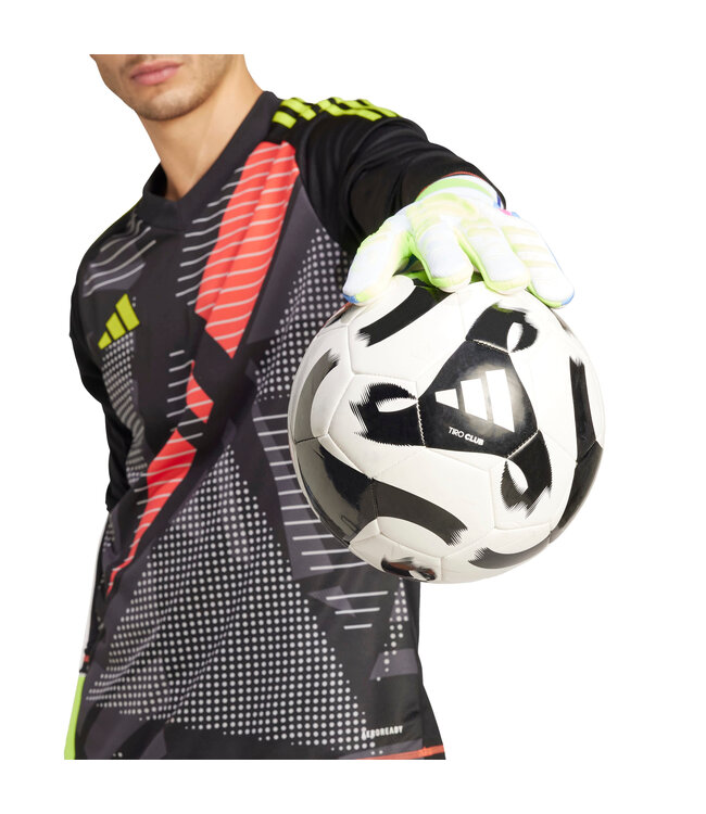 Adidas Predator Pro Goalkeeper Gloves (White/Lime/Pink)