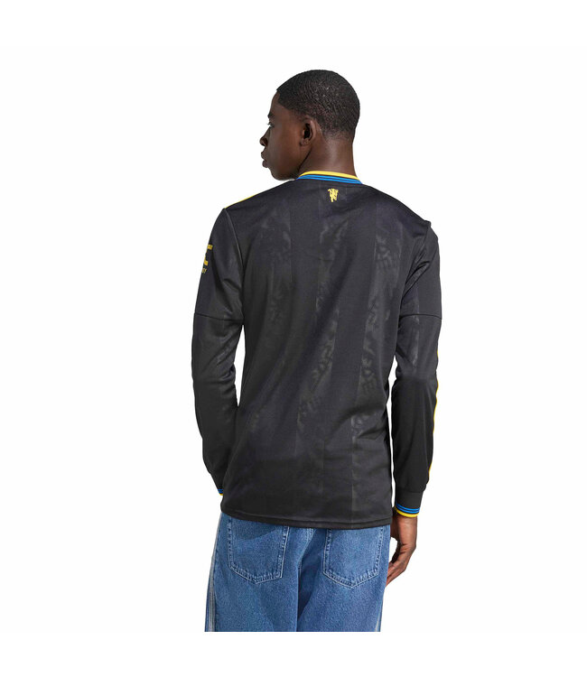 Adidas Manchester United 25/26 Long Sleeve Third Jersey (Black)