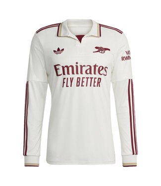 Adidas ARSENAL 25/26 LS THIRD JERSEY (WHITE/RED)