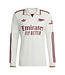 Adidas Arsenal 25/26 Long Sleeve Third Jersey (White/Red)